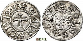 Денье, Каролинги, Charles le Chauve (840-877), м.д. Toulouse, Depeyrot 1003