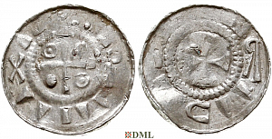 Денарий, Германия, Саксония, Anonymous bishop