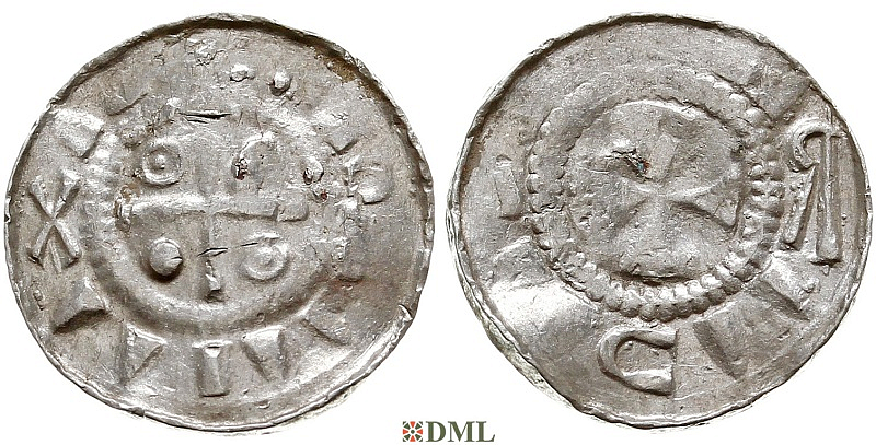 Денарий, Германия, Саксония, Anonymous bishop