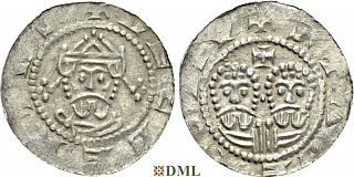 Денарий, Германия, Нижняя Лотарингия, Gf. Egbert II (1068-1090), м.д. Stavoren, Ilisch 2000, 22.1
