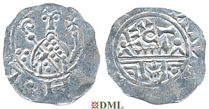 Денарий, Германия, Нижняя Лотарингия, B. Wilhelm (1054-1076), м.д. Utrecht