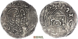 Денарий, Германия, Франкония, Wezilo (1084-1088), м.д. Mainz, Dbg. 813