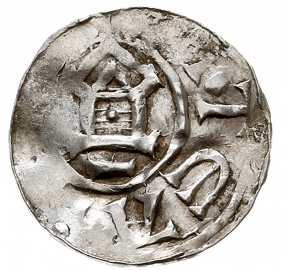 Денарий, Германия, Саксония, Нижняя Саксония, м.д. Goslar, type OAP