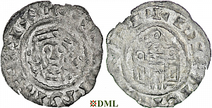 Денарий, Германия, Бавария, Henrich IV (1056-1106), м.д. Regensburg, Hahn 1976, 53