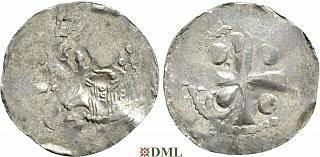 Денарий, Германия, Франкония, K. Heinrich III (1046-1056), м.д. Worms, Dbg. 852