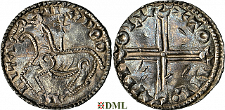 Денарий, Дания, Magnus I (1042-1047), м.д. Lund, Hbg. 15