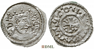 Денарий, Германия, Бавария, Heinrich III (1039-1056), м.д. Regensburg, Hahn 1976, 38A