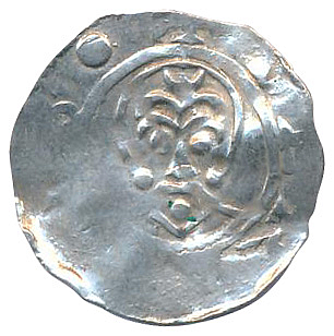 Денарий, Германия, Нижняя Лотарингия, Bernold (1046-1054), м.д. Deventer, Ilisch 2000, 1.13-1.15