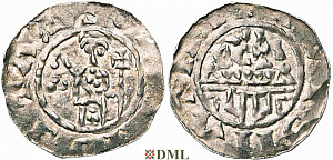 Денарий, Германия, Нижняя Лотарингия, Gf. Floris I (1049-1061), м.д. Leiden, Ilisch 2000 12.6