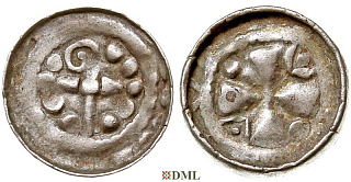 Денарий, Германия, Саксония, Anonymous bishop