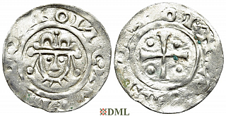 Денарий, Германия, Нижняя Лотарингия, Hermann (1059-1074), м.д. Jever, Dbg 597