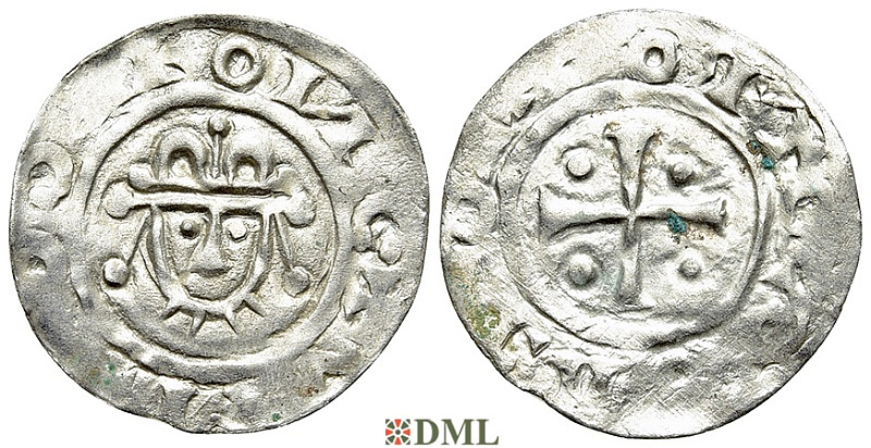 Денарий, Германия, Нижняя Лотарингия, Hermann (1059-1074), м.д. Jever, Dbg 597