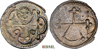 Денарий, Дания, Harald I (936-987), м.д. Hedeby, Hbg. 3
