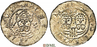 Денарий, Германия, Нижняя Лотарингия, Gf Egbert II (1068-1090), м.д. Bolsward