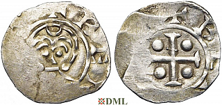 Денарий, Германия, Нижняя Лотарингия, Bernold (1046-1054), м.д. Deventer, Ilisch 2000, 1.13-1.15