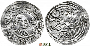 Денарий, Германия, Верхняя Лотарингия, Eberhard (1047-1066), м.д. Trier, Dbg. 473