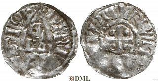 Денарий, Германия, Нижняя Лотарингия, Anonymous bishop, unknown mints, Ilisch 2000, 20.4