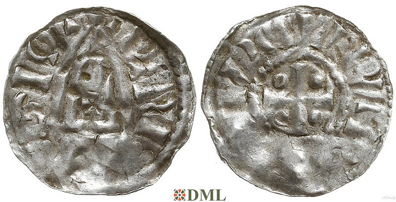 Денарий, Германия, Нижняя Лотарингия, Anonymous bishop, unknown mints, Ilisch 2000, 20.4