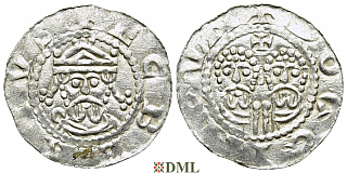 Денарий, Германия, Нижняя Лотарингия, Gf. Egbert II (1068-1090), м.д. Dokkum, Ilisch 2000, 22.5