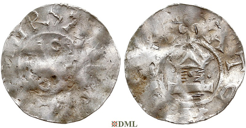 Денарий, Германия, Саксония, Нижняя Саксония, м.д. Goslar, type OAP