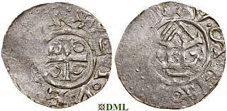 Денарий, Польша, Miecław (1037-1047), м.д. Mazowsze