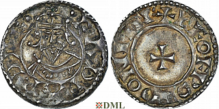 Денарий Англия, Edward III (1042-1066), м.д. Winchester, монетарий , North 830