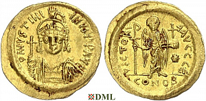 Солид, Византия, Justinian I (527-565), м.д. Constantinople