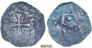 Денарий, Германия, Верхняя Лотарингия, Poppo (1016-1047), м.д. Trier, Dbg. 466
