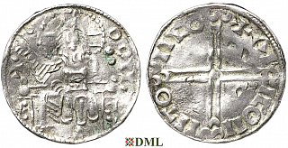 Денарий, Дания, Sven Estridsen (1047-1075), м.д. Lund, Hbg. 6