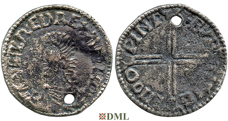 Денарий, Англия, Æthelred II (978-1016), м.д. Winchester, монетарий Beorthsige, North 774