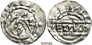 Денарий, Германия, Нижняя Лотарингия, Gf. Bruno III (1050-1057), Frisian imitations