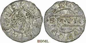 Денарий, Германия, Нижняя Лотарингия, Bruno III (1050-1057), м.д. Dokkum, Ilisch 2000, 21.19
