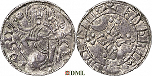 Денарий, Дания, Sven Estridsen (1047-1075), м.д. Lund, Hbg. 30