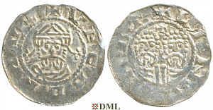 Денарий, Германия, Нижняя Лотарингия, Gf. Egbert II (1068-1090), м.д. Leeuwarden, Ilisch 2000 22.10