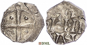 Денарий, Германия, Верхняя Лотарингия, Otto I (936-962), м.д. Andernach?, Dbg. 331?