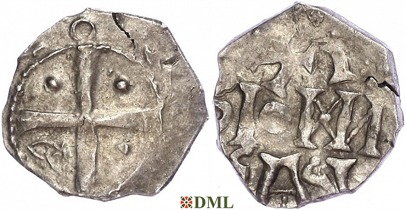 Денарий, Германия, Верхняя Лотарингия, Otto I (936-962), м.д. Andernach?, Dbg. 331?