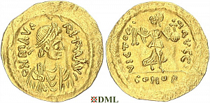 Семиссис, Византия, Maurice Tibere (582-602) , м.д. Constantinople