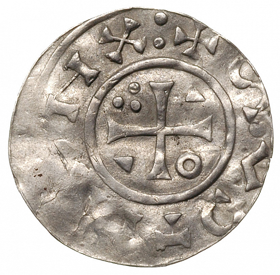 Денарий, Чехия, Boleslav II (972/973-999), м.д. Prague, Šmerda 1996, -