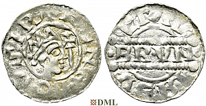 Денарий, Германия, Нижняя Лотарингия, Bruno III (1050-1057), м.д. Leeuwarden, Ilisch 2000, 21.14
