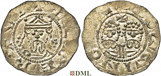 Денарий, Германия, Нижняя Лотарингия, Gf. Egbert II (1068-1090), м.д. Dokkum, Ilisch 2000, 22.5