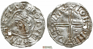 Денарий, Швеция, Imitation of a quatrefoil / long cross denarius” of Aethelred II