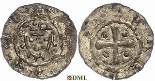 Денарий, Германия, Нижняя Лотарингия, Hermann (1059-1074), м.д. Jever, Dbg. 597