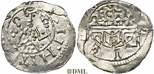 Денарий, Германия, Нижняя Лотарингия, B. Wilhelm (1054-1076), м.д. Utrecht, Ilisch 2000, 10.5