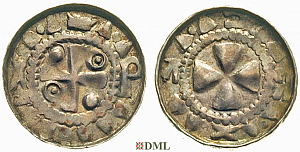 Денарий, Германия, Саксония, Anonymous bishop