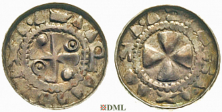 Денарий, Германия, Саксония, Anonymous bishop