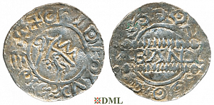 Денарий, Германия, Нижняя Лотарингия, Gf. Bruno III (1050-1057), Imitation (Подражание)