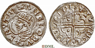 Денарий, Англия, Knut (1016-1035), м.д. ?, монетарий ?, North 781