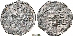Денарий, Германия, Нижняя Лотарингия, Gothelon I (1023-1044), м.д. Herstal (?)