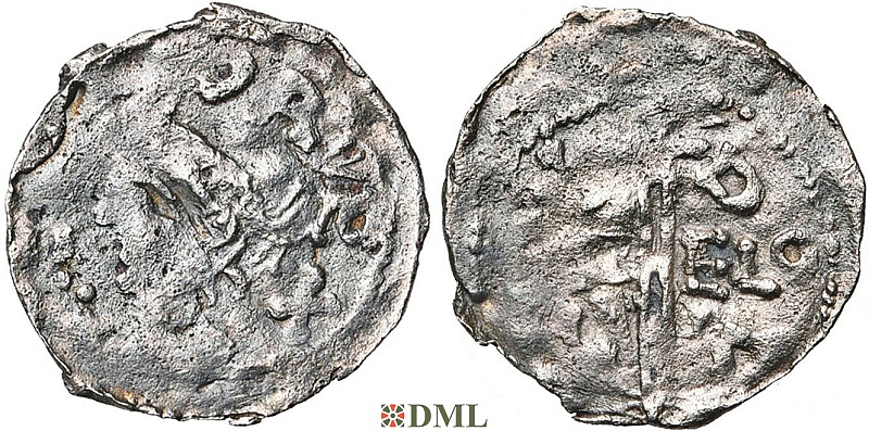 Денарий, Германия, Нижняя Лотарингия, Gothelon I (1023-1044), м.д. Herstal (?)
