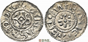Денарий, Германия, Нижняя Лотарингия, Anonymous bishop, м.д. Luttich